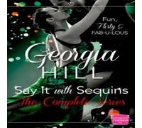 Georgia Hill Say it with Sequins Paperback Book Georgia Hill Multicolor