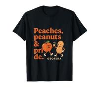 Georgia Local Pride Peaches Peanuts Graphic T-Shirt