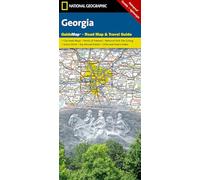 Georgia Map by National Geographic - Waterproof State Road & Travel Guide with Atlanta, Savannah, and Scenic Destinations: State Guide Maps (National Geographic Guide Map)
