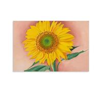 Georgia O Keeffe Classic Posters A Sunflower from Picture Print Canvas Wall Paint Arts Decor Modern Home Artworks Idea 16x24inch(40x60cm)