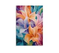 Georgia Okeeffe Art Posters(1) Adorable Cartoon Decor for Kids Room Wall Art Poster Scroll Canvas Painting Picture Living Room Decor Home 08x12inch(20x30cm)
