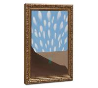 Géorgia O'Kéeffe In The Patio VIII Art Posters Classic Artwork Gold Frame Canvas Wall Art Elegant Vintage Interior Decoration Piece16 L X 24" W