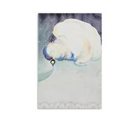 Géorgia O'Kéeffe（Train at Night in The Desert） Wall Art Posters Decorative Painting Canvas Wall Art Living Rooms Bedroom Painting 08x12inch(20x30cm)