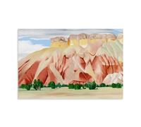 Georgia O'Keeffe Works《My Back Yard》Printing Posters Modern Home Canvas Wall Decor Printed Art Picture for Bedroom Living Space 12x18inch(30x45cm)