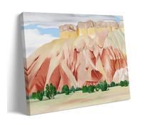 Georgia O'Keeffe Works《My Back Yard》Printing Posters Trendy Artwork Canvas Prints Classic Wall Painting Decor for Modern Homes 08x12inch(20x30cm)