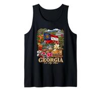 Georgia On My Mind State Pride Collage Tank Top