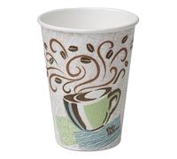 Georgia-Pacific Dixie Hot Cups, Polypropylene (PP), Insulated Coffee Cup, Disposable, 16 oz, 50 Count (Pack of 1)
