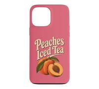 Georgia Peaches Sweet Iced Tea Retro Fruit Souvenir Graphic Case for iPhone 13 Pro Max