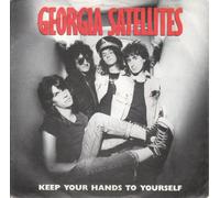 Georgia Satellites - Georgia Satellites Keep Your Hands To Yourself 7" Elektra EKR50 EX/EX 1986 picture sleeve