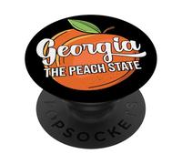 Georgia Souvenir Men The Peach State Georgia PopSockets Adhesive PopGrip