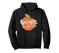 Georgia Souvenir Men The Peach State Georgia Pullover Hoodie