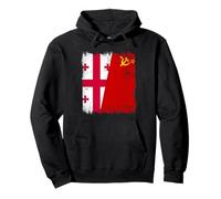 Georgia Soviet Union Flag Georgian CCCP Heritage Pullover Hoodie