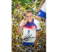 Georgia Stanway - England Lionesses Euro 2025 Winner Autographed Signed A4 Photo Print 2