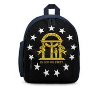 Georgia State Flag U.S.A. Funny Backpacks Lightweight Travel Bag Daypacks for Camping Hiking 12.5"