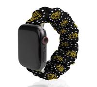 Georgia State Flag U.S.A. Funny Stretch Bands Compatible with IWatch Replacement Smart Watch Strap