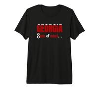 Georgia State of Mind - Large Bold Text - ON My Mind Premium T-Shirt