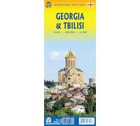 Georgia & Tbilisi: ITM Travel Reference Map 1:600000