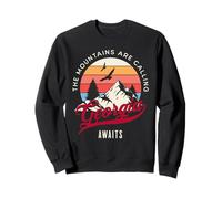 Georgia, The Mountains Are Calling. Hiking, Camping Sweatshirt