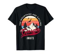 Georgia, The Mountains are Calling. Hiking, Camping T-Shirt