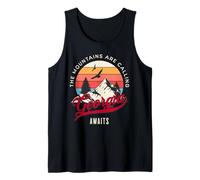 Georgia, The Mountains are Calling. Hiking, Camping Tank Top