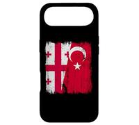 Georgia Turkey Half Flag Turkiye Georgian Turkish Heritage Case for iPhone Air