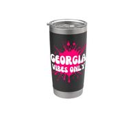 Georgia Vibes Only Stainless Steel Insulated Tumbler