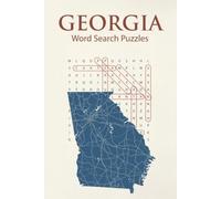 Georgia Word Search Puzzle Book: 75+ Puzzles Celebrating the Peach State
