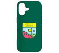 Georgia Yellow Golf Flag Golfing Golf Lover Case for iPhone 17