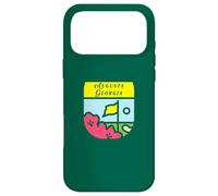 Georgia Yellow Golf Flag Golfing Golf Lover Case for iPhone 17 Pro Max