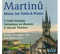Georgian - Martinu: Works for Cello and Piano