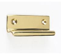 Georgian Style Ornate Cabinet Handle - Solid Brass - 70mm - Supplied with fixtures and Fittings