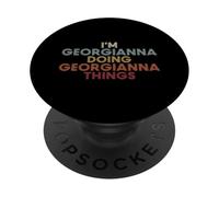 Georgianna Name Georgianna Personalized Name First Given PopSockets Adhesive PopGrip