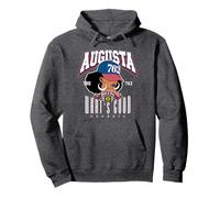 Georgia's 762 Augusta Queen: A Tribute to Afro Puff Beauty Pullover Hoodie