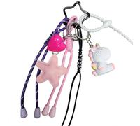 Georgie Porgy Bag Charms Keychains Handbag Accessories for Women Purse School Backpack Sports Bag Pendant Hanging Ornament Cute Keyrings Personalized Gifts for Girls (Unicorn Heart)