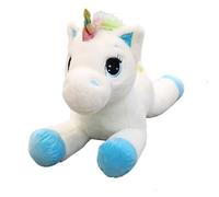 Georgie Porgy Children Plush Unicorn Velvet Cuddly Toy Stuffed Animal Teddy Soft Toy for Girls Gifts (15'' White Unicorn)