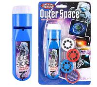 Georgie Porgy Children Torch and Projector Toys Educational Science Set Wall Ceiling Tent Torch (Outer Space)