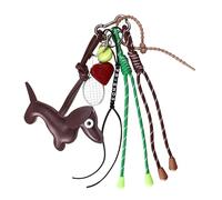 Georgie Porgy Dog Tennis Friends Keychains Handbag Accessories Hand Bag Pendant for Women Adults Ladies Bag Charm Accessories for Teenages School Bag Backpack Sports Bag Cute Birthday Gift for Girls