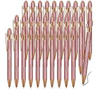 Geosar 30 Pcs Christian Bible Pens for Women Inspirational Pens Bulk Motivational Quotes Funny Ballpoint Inspirational Gifts for School Office Coworkers Teachers, Black Ink(Pink)