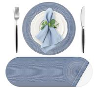 Geosar Disposable Paper Placemat Cotton Woven Look 13''