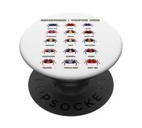 Geosesarma Vampire Crab Of The World Exotic Crustacean Pet PopSockets Adhesive PopGrip