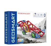 GeoSmart - RoboRacer, Magnetic Construction Set, 36 pcs, 3+ Years