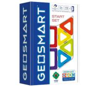 GeoSmart - Start Set, Magnetic Construction Set, 15 pieces, 3+ Years