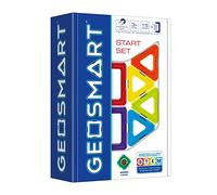 GeoSmart - Start Set, Magnetic Construction Set, 15 pieces, 3+ Years