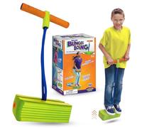 Geospace The Original Deluxe Bungee Boing! by The Squeakiest, Easiest Pogo Ever! for Kids 3 Years and Up (Green)