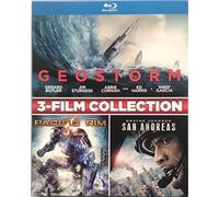 Geostorm / Pacific Rim / San Andreas (3 Blu-Ray)