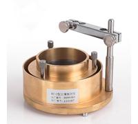 Geotechnical Soil Swelling Tester, Free Swelling Rate Tester with Dial Indicator, Brass Material, Disassembly Design for Moisture Content Testing