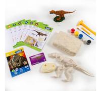 Geoworld T-Rex Activity Set - Build, Excavate & Paint a T-Rex Model - All-in-One Dinosaur Learning Kit for Kids Ages 6+