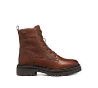 Geox 45mm Iridea lace-up fastening lug-sole boots - Brown 36-37