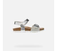 Geox Adriel Youth Sandals Silver EU 34 Girl
