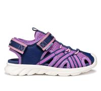 Geox Airadyum Water-Friendly Kids Girls Sandals | Sandals | Navy / Purple | UK Size 1